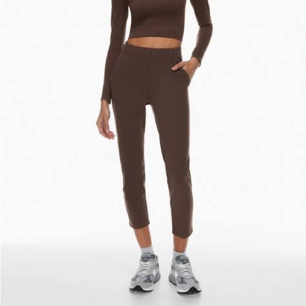 ARITZIA Babaton Weekender Pant Coffee Bean Color